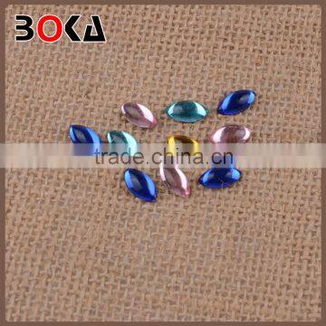 Hot Sale crystal no hotfix stone for lady Dress crystal glass stone