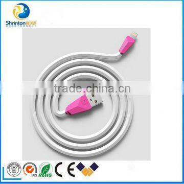 High quality micro flat usb data cable charge cable