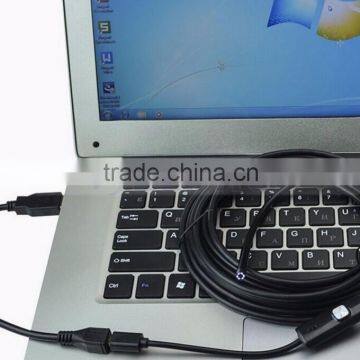 6 White LED 1 Meter to 5 Meter Micro USB Android Phone Rigid Endoscope photo-6