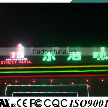 YD illuminated building advertising signs CE CQC FCC UL