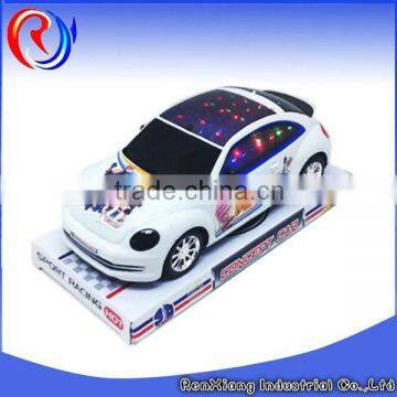 Hot new products for 2015 Use the 3 d lights friction toy car