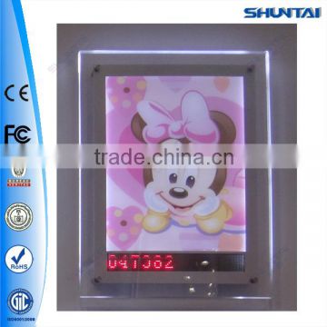 customized madvertising scrolling digital light box sign