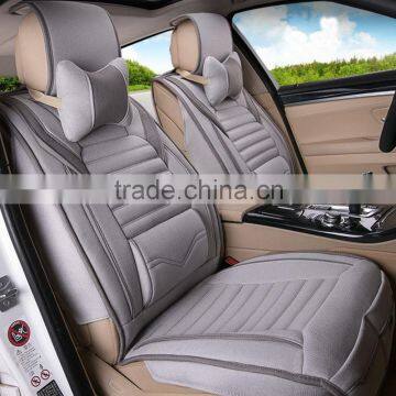 Hi quality Universal colored Flax Car Adult Seat Cushions for Four Seasons