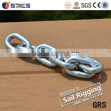 galvanized welded round link chain