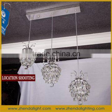 High level K9 crystal pendant light for house or hotel