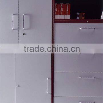 Slim Edge Metal Open Shelf Office Cabinet photo-4