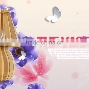 LED Wood table lamp LED Wooden table Light JK-879-12 Burlywood table Lamp with Natural Wood