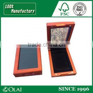 Elegant Fancy Wooden Silver coin Display Box for Gift