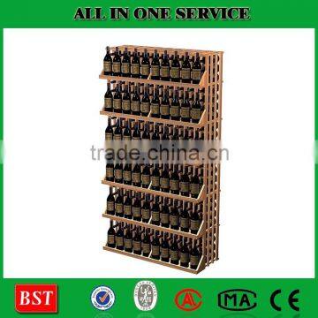 Supermarket bottle display cabinet