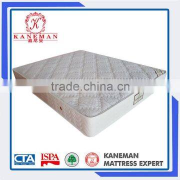 Queen Size Rolled Tight Top Foam Incased Pocket Spring Bed Mattress With Box