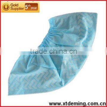 Disposable Non-skid Overshoe with Elastic