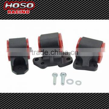 Hoso Racing Engine Replacement Mounts Kit (2-bolt Left Mount) for Ho*da C*vic 92-95 DC2 EG