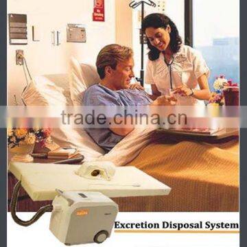 automatic Urine Feces Excretion suction machine bed with anti decubitus mattress for disabled people