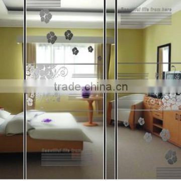 High quality Titanium glass for sliding door