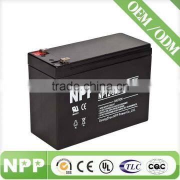 high performance Maintenance free ups battery 12v 9ah