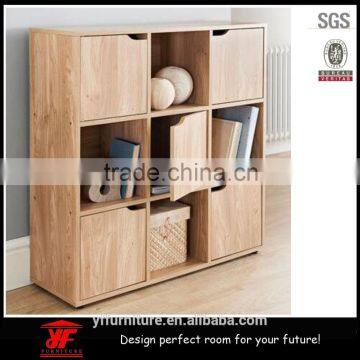 Scratchable latex WOODEN STORAGE UNIT DISPLAY SHELVING BOOKCASE