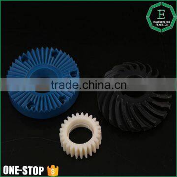 Hobbing Processing Cnc Machining Plastic Material Colored Nylon Spur Gear for Various Machines Quality Choice