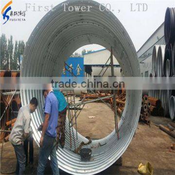 Large Diameter Semicircle Corrugated Culvert Tube photo-2
