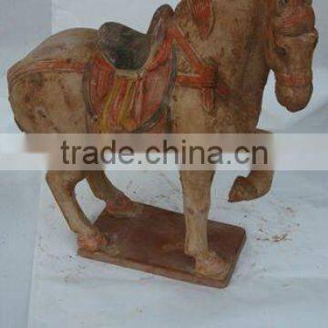 Pottery Horse chinese antique home decor