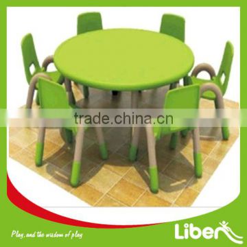 Wholesales Plastic Kids Round Table for kindergarten LE.ZY.010