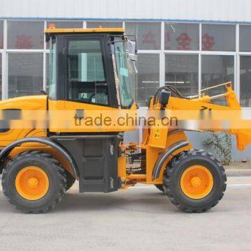 ZL15F mini loader with CE/ small compact wheel loader with pallet / grass / fork /4 WD mini loader / zl18 mini wheel loader