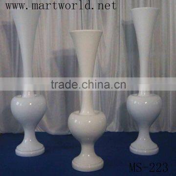 Beautiful Glass Fiber Wedding Vases Columns for Sale, Flower Vase Decorative Wedding Pillars for Sale.(MS-223) Quality Choice photo-2