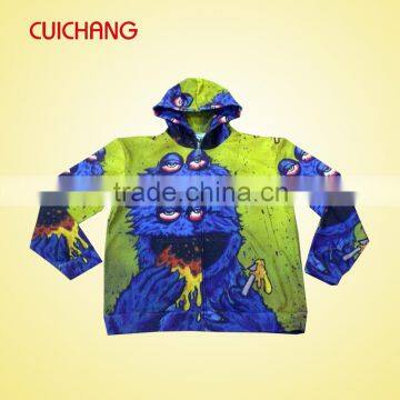 high quality custom sublimated Reversible Hoodies
