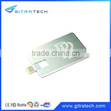 Metal Credit Card USB Flash Drive 8GB photo-3