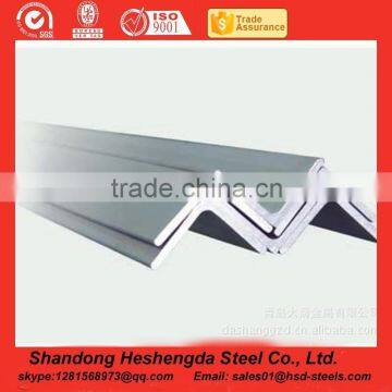 GB & JIS standard hot rolled angle steel