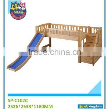 Kid Beds Loft Bed Furniture with Slide