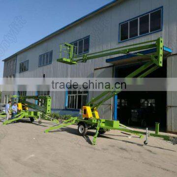 hydraulic lift telescopic boom aerial platform lift