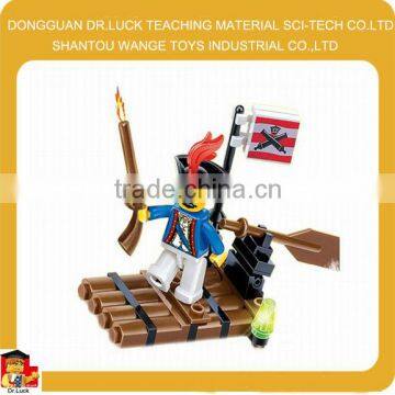 Pirate building Block play toy Set