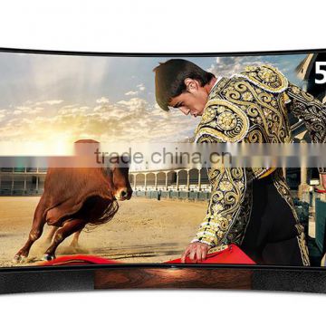 2016 Hot SettingGrade A+ 65 inch Led 3840*2160 4K Curved UHD TV