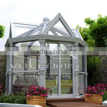 Energy-saving Temperede Insulated Glass Sunroom Glass House Sun Room photo-4