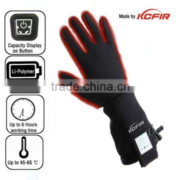 KCFIR 7.4V rechargeable battery heated glove liner