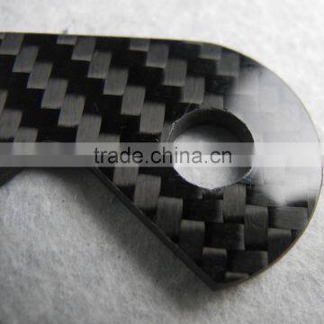 High precision cnc milling service 3K carbon fiber plate laser cut plastic