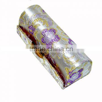 K.Chunyuan Wholesale Luxury Hand Embroidery Lipstick box /Brooch Boxes/OEM Handmade Jewelry Boxes