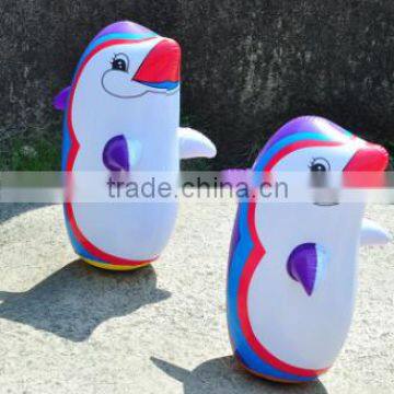 New Design Pvc Inflatable Dophin Toy photo-3
