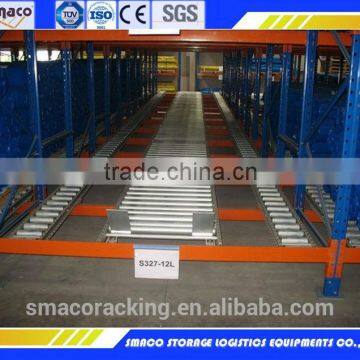 Gravity flow racking