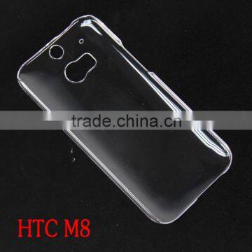 Transparent Hard Case For HTC ONE 2 M8