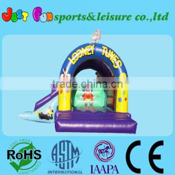 looney tunes inflatable sliding combo