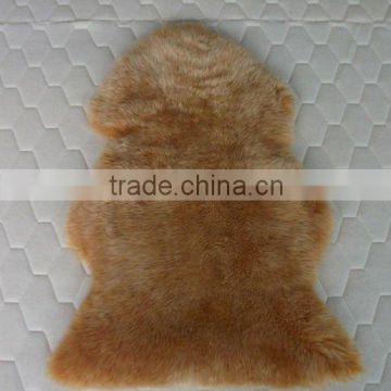 long wool sheepskin rug