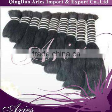 virgin brazilian remy hair bulk 8"--32",whole sale, top quality