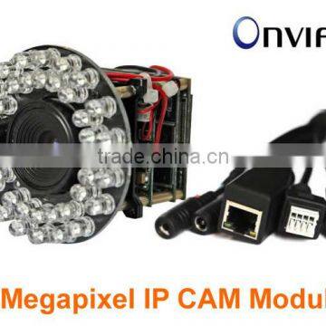 OEM 720P oem ip camera module 1280x720P@25fps with IP board and sensor Hi3518,Hi3512,Hi3507 IP Camera Module