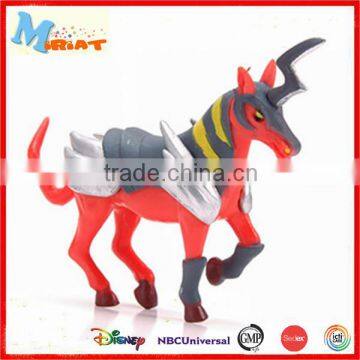 For decor hot model colorful plastic horse toy