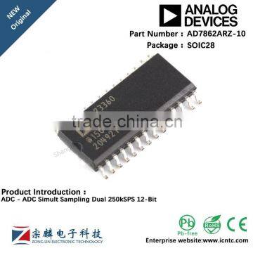 Genuine original AD7862ARZ-10 SOIC28 SOIC28 AD7862 ADC