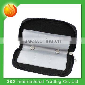 Portable 2 Pack Micro SD Memory Card Zippered Storage Bag Pouch Bag
