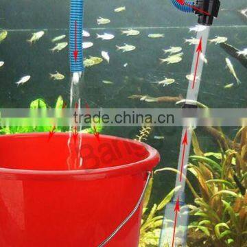Electric Battery Syphon Auto Fish Tank Vacuum Gravel Water Pump Filter Cleaner Washer Hot Sale New Home Aquarium