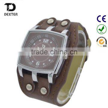 cheap leather vintage western watches