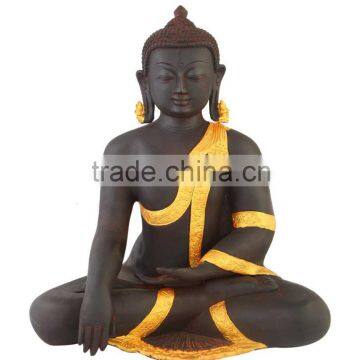 Earth Touching Sitting Buddha 16"